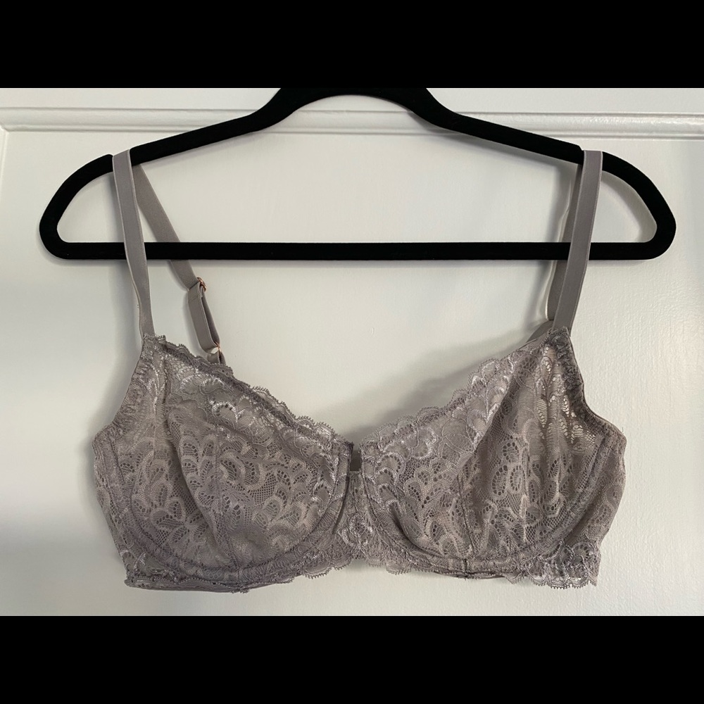 True & Co Gramercy Balconette Bra 34D